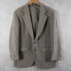 画像1: 【SALE】 70's USA製 カシミアテーラードジャケット (1)