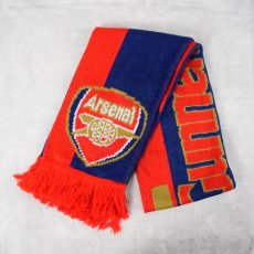 画像1: Arsenal "Gunners" サッカーマフラー (1)