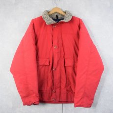 画像1: 80〜90's Woolrich ニット切り替え コットンダウンジャケット L (1)