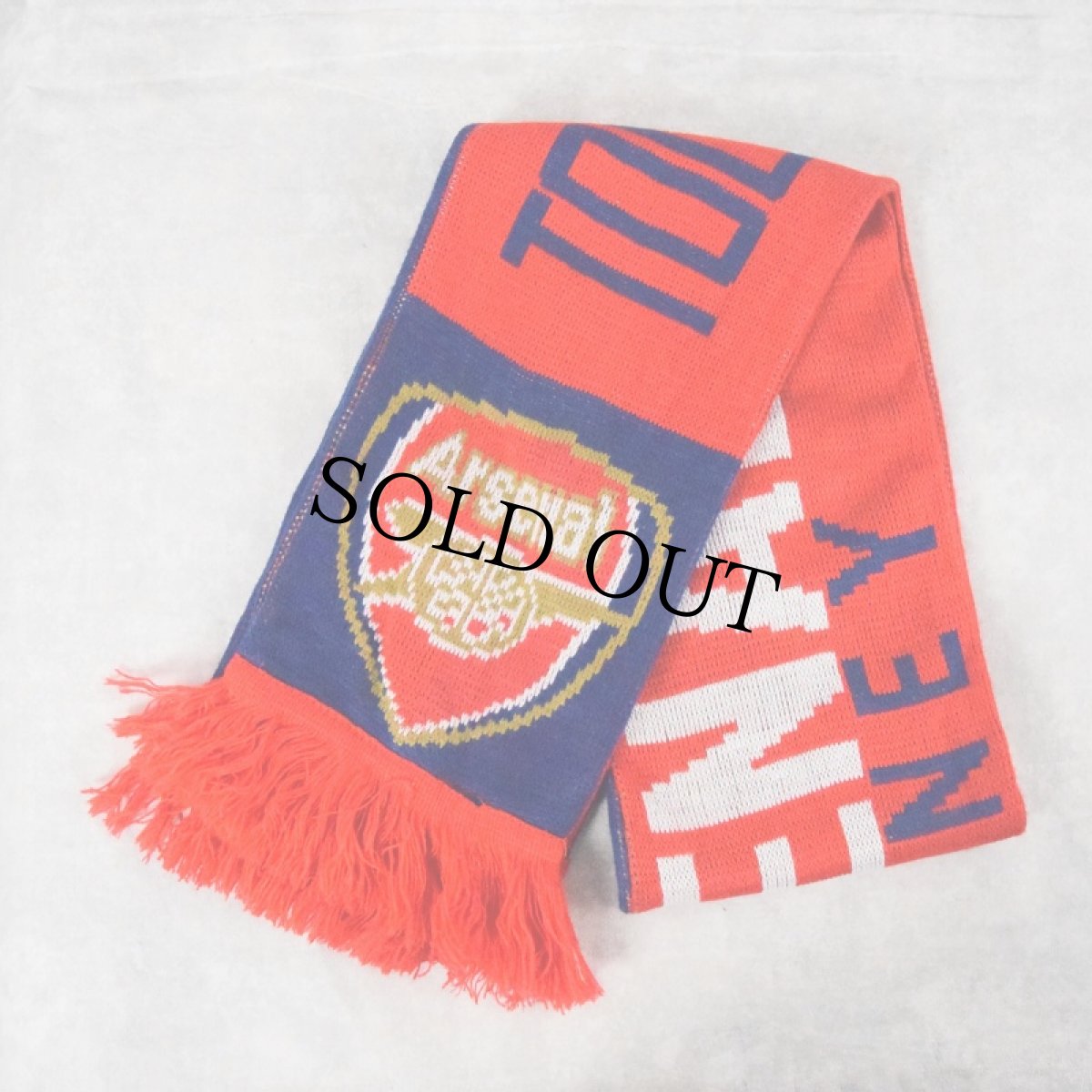 画像2: Arsenal "Gunners" サッカーマフラー (2)