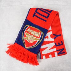 画像2: Arsenal "Gunners" サッカーマフラー (2)