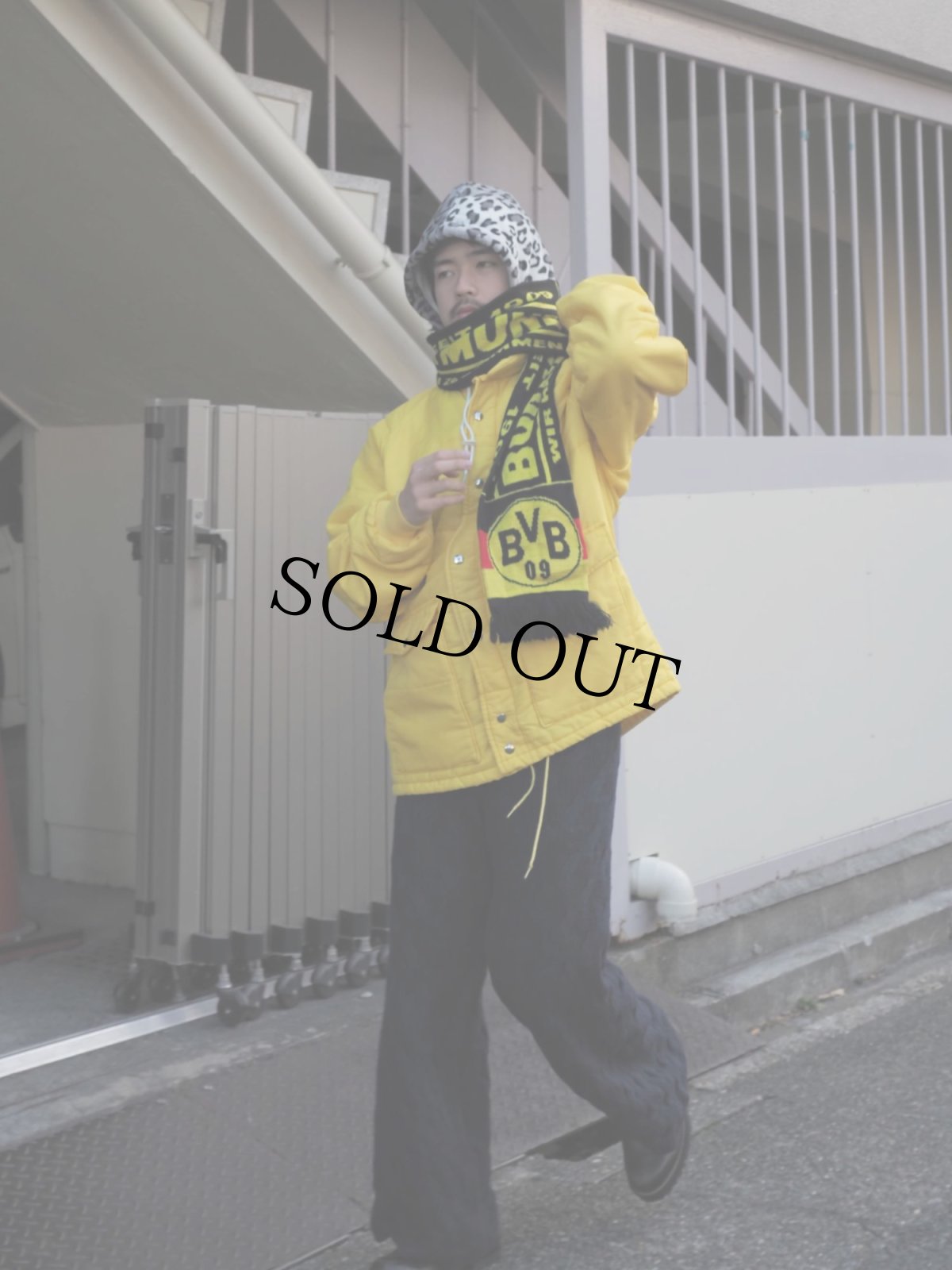 画像2: 70's Swingster "NK" パッチ付き 中綿入り レーシングジャケット L (2)