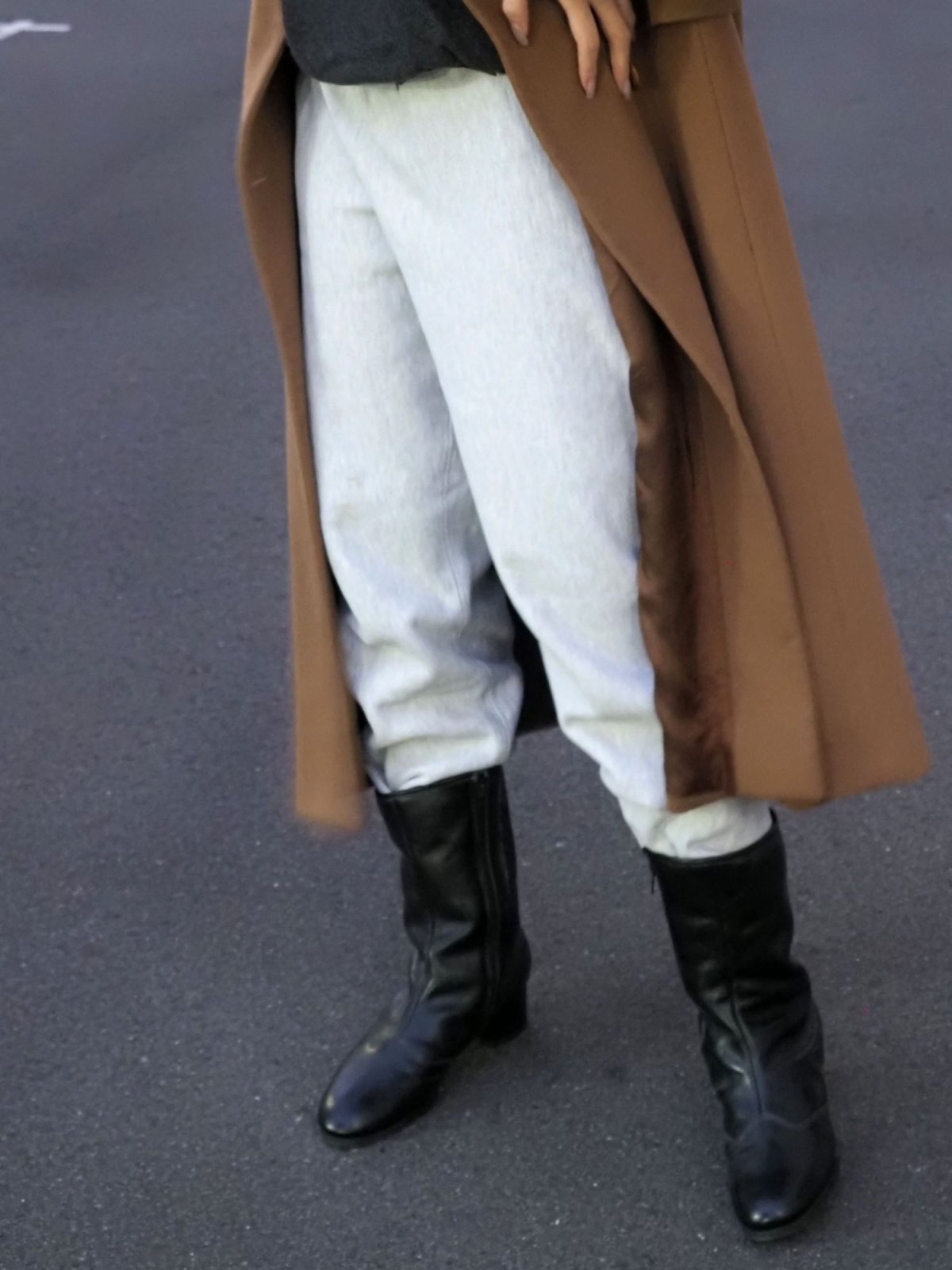 画像3: Canadian White Cross サイドジップ レザーヒールブーツ (3)