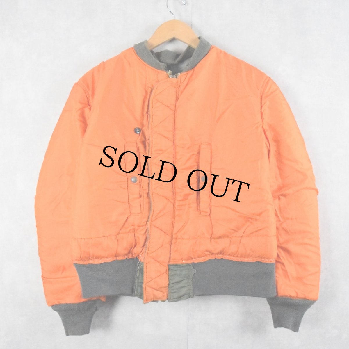 画像2: 60〜70's U.S.AIR FORCE MA-1 フライトジャケット (2)