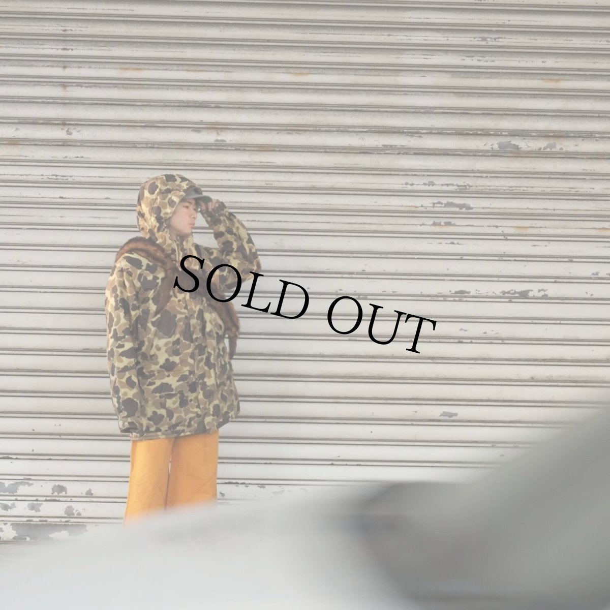 画像2: 70〜80's L.L.Bean "Thinsulate 3M" ダックハンターカモ柄 中綿入り ナイロンマウンテンパーカー M (2)