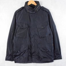 画像1: POLO Ralph Lauren ミリタリージャケット NAVY M (1)