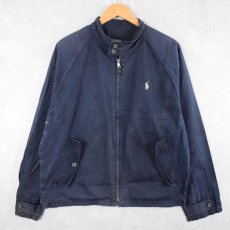 画像1: POLO Ralph Lauren ロゴ刺繍 コットンスイングトップ M (1)
