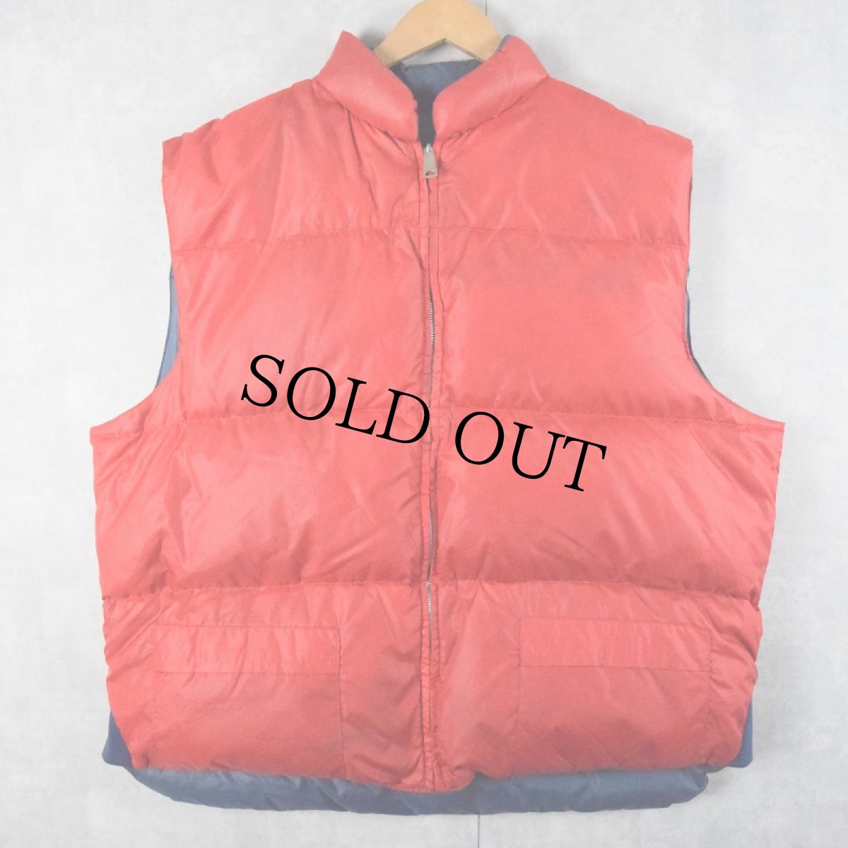 画像2: 70's〜 リバーシブルダウンベスト F (2)