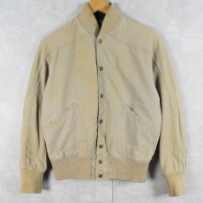 画像2: 50〜60's BUTWIN JACKET パッチ付き リバーシブル サテンスタジャン (2)