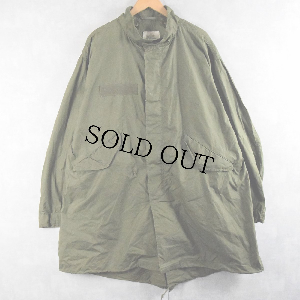 画像1: 80's U.S.ARMY M-65 モッズコート LARGE (1)