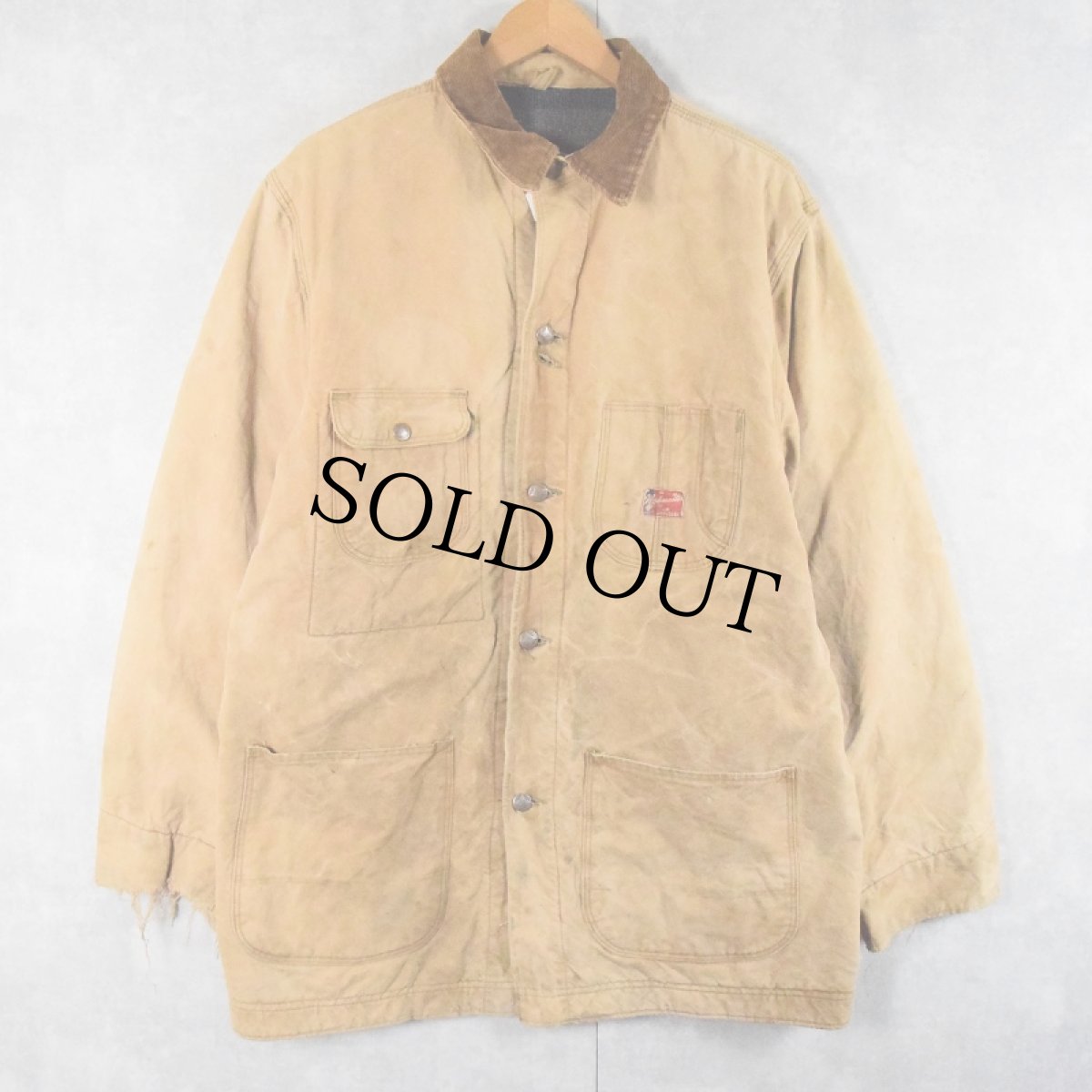 画像1: 【SALE】 60's Workmaster by SPIEGEL ブランケットライナー ダックカバーオール (1)