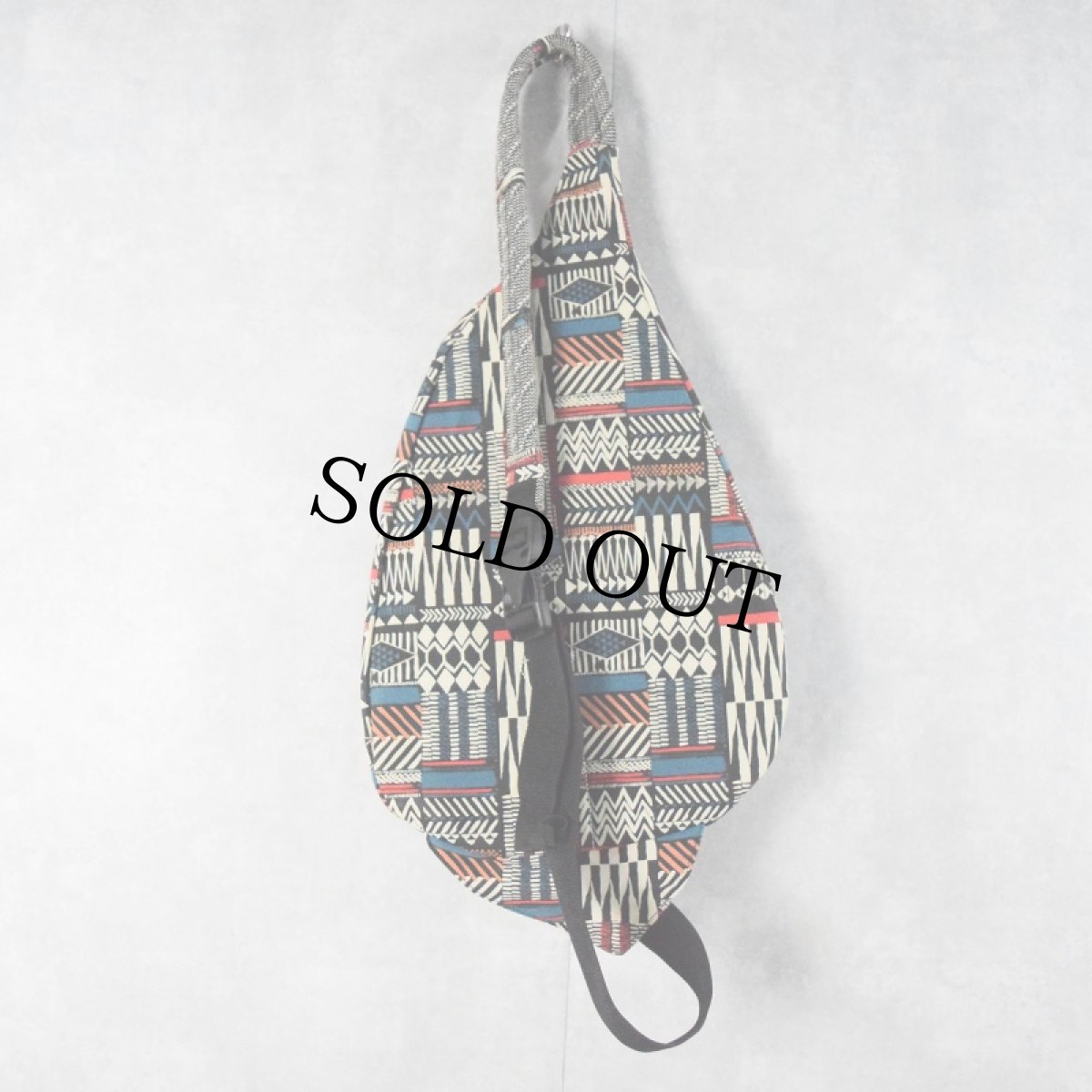 画像2: KAVU 総柄 ワンショルダーバッグ  (2)