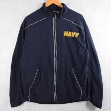 画像1: U.S.NAVY トレーニングジャケット MEDIUM (1)