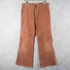 画像1: 70's Levi's 666 コーデュロイ フレアパンツ W34 (1)