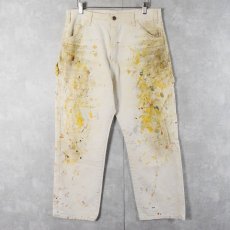 画像1: Dickies ペンキペイント ペインターパンツ W32 (1)