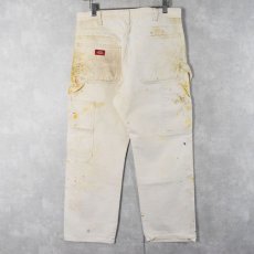 画像2: Dickies ペンキペイント ペインターパンツ W32 (2)