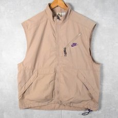 画像1: 90's NIKE ACG ロゴ刺繍ベスト XL (1)