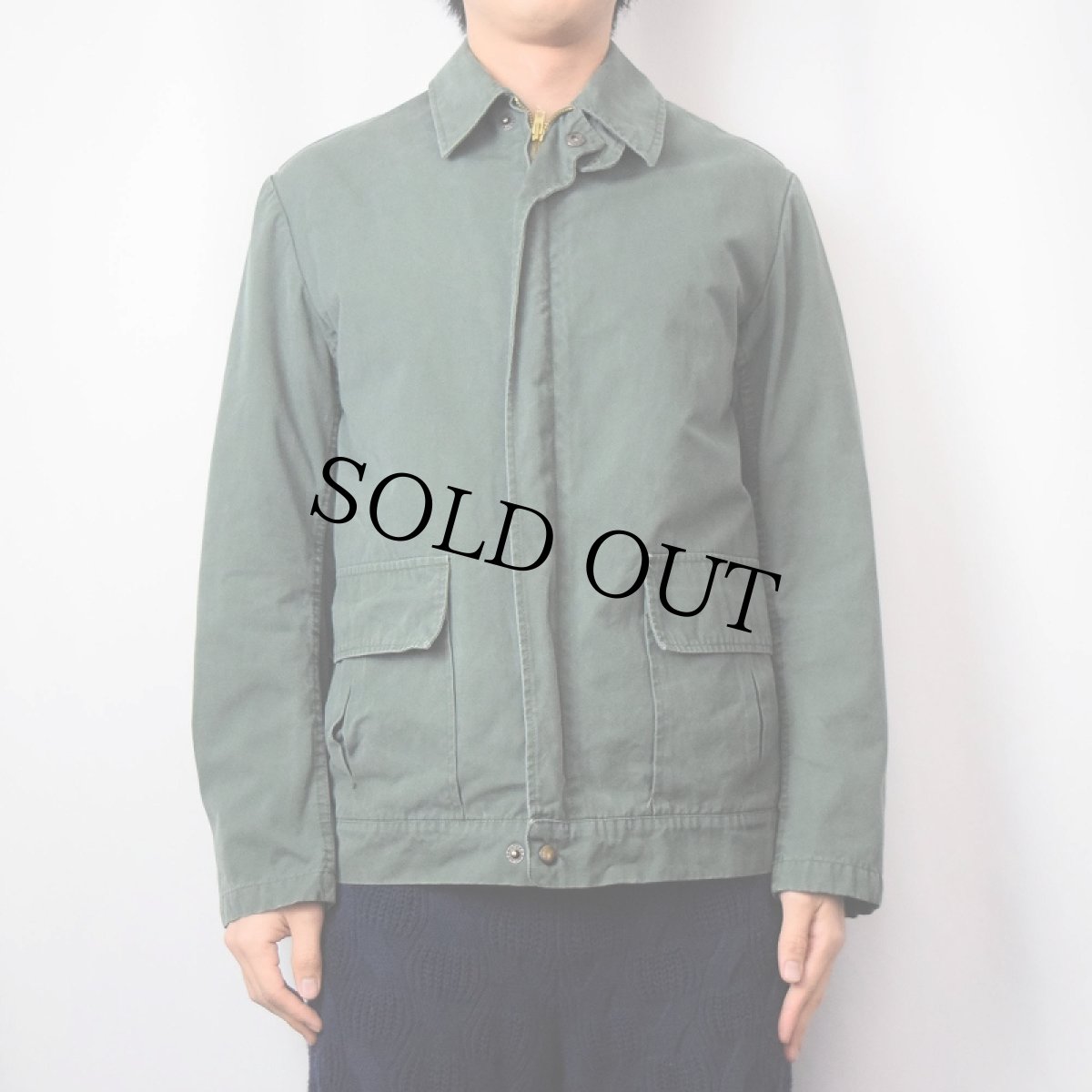 画像2: 70〜80's EURO DICKSON CONSTANT コットンハンティングジャケット (2)