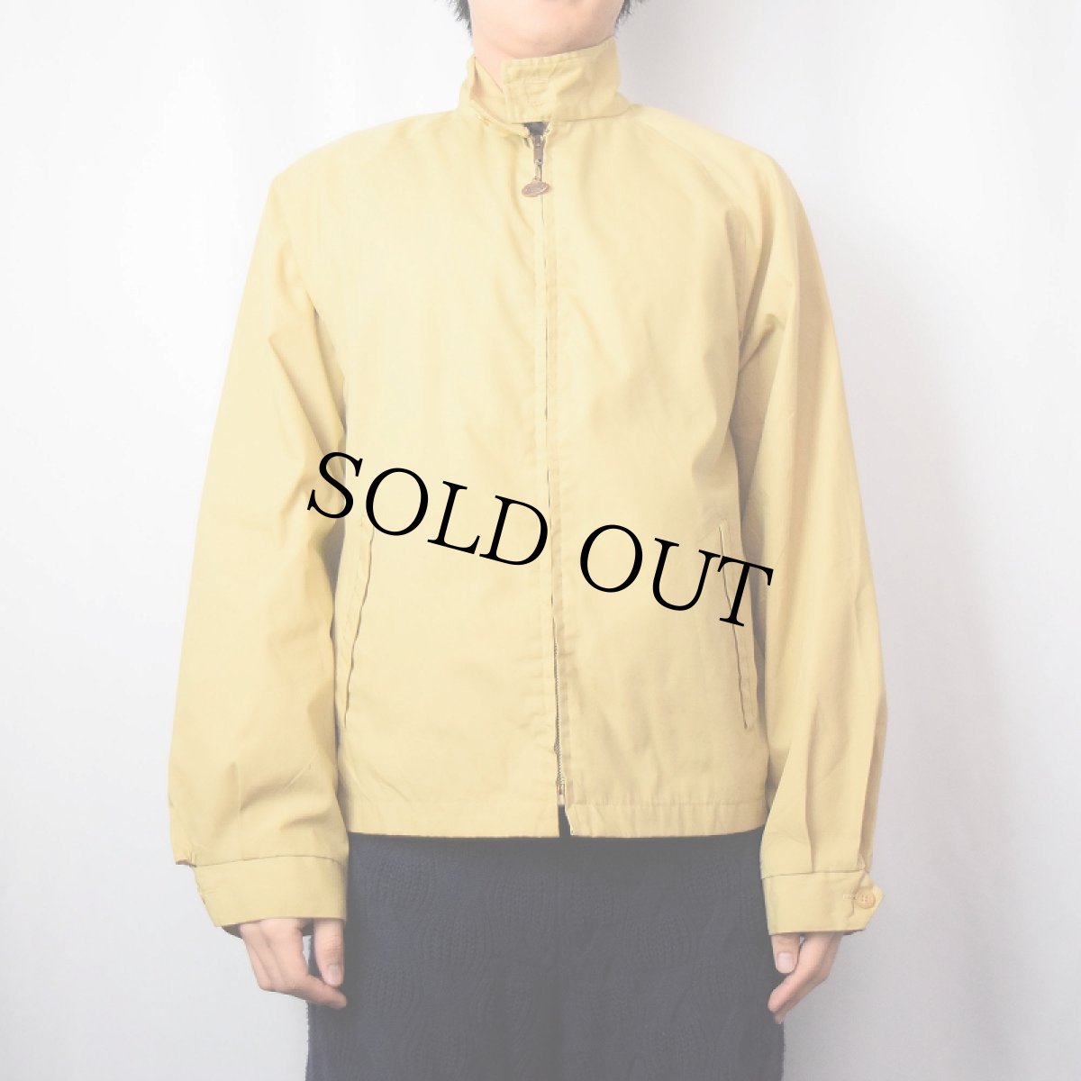 画像2: 70's CAMPUS USA製 ポリエステル×コットンスイングトップ L (2)