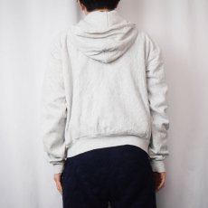 画像3: 90's Champion REVERSE WEAVE USA製 "ARMY" スウェットジップパーカー M (3)