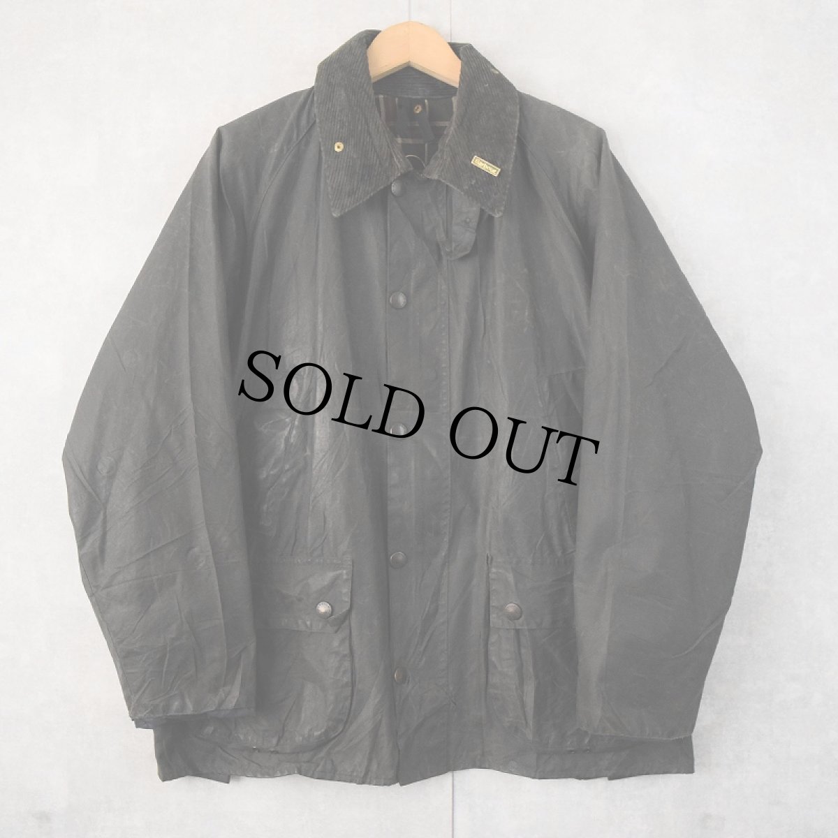 画像1: 2000's Barbour ENGLAND製 "BEDALE" オイルドジャケット 3ワラント (1)