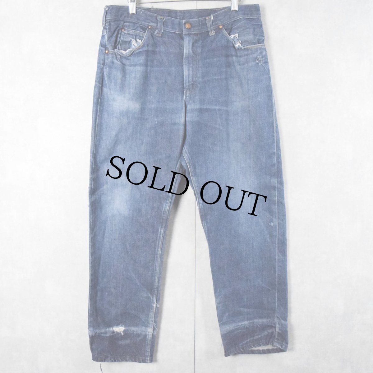 画像1: 60〜70's STORE BRAND デニムパンツ W34 (1)