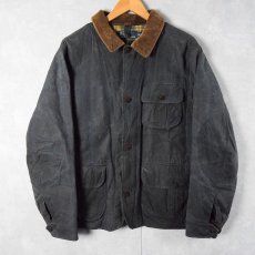 画像1: POLO Ralph Lauren オイルドジャケット NAVY M (1)