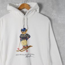 画像1: POLO Ralph Lauren "POLO BEAR" ポロベアプリントスウェットフーディ S (1)