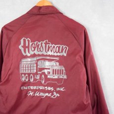 画像1: 90's Chalk Line "Horstman" プリントナイロンコーチジャケット M (1)