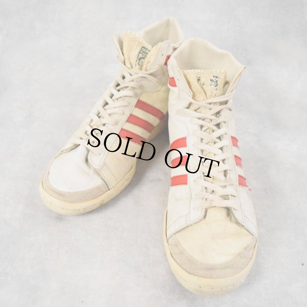 画像1: 80's adidas A.JABBER HI FRANCE製 27.5cm (1)