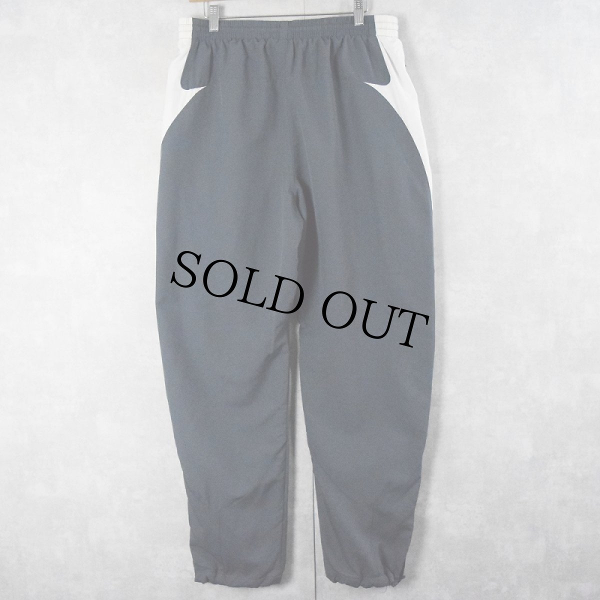 画像2: UMBRO "OLYMPIQUE LYONNAIS" ロゴ刺繍 サイドラインパンツ XL (2)