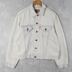 画像1: 70〜80's Levi's 70505 ブリーチ加工 デニムジャケット (1)