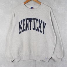 画像1: 90's〜 RUSSLL ATHLETIC USA製 "KENTUCKY" プリントスウェット XL (1)