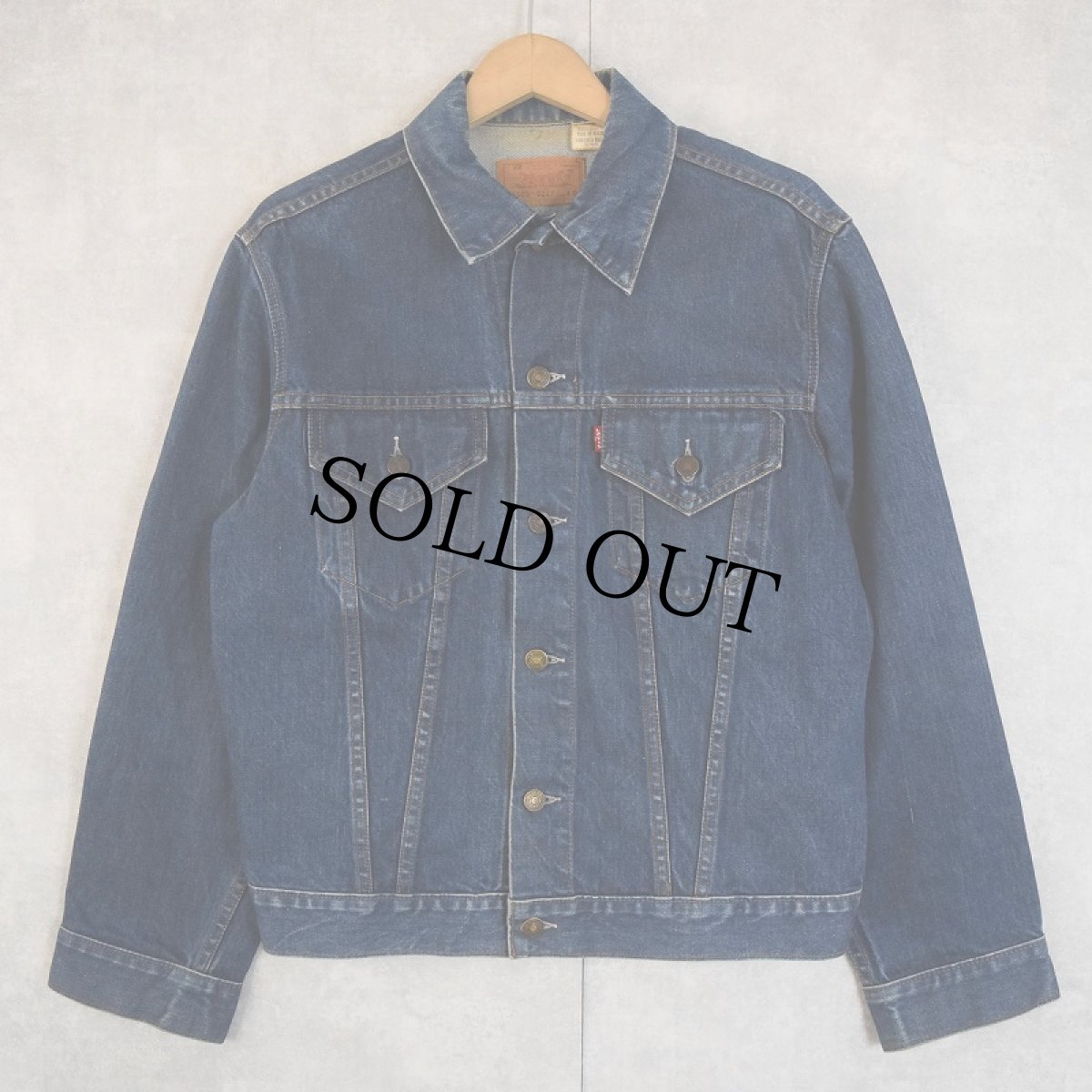 画像1: 80's Levi's 75505-0217 デニムジャケット 40 (1)