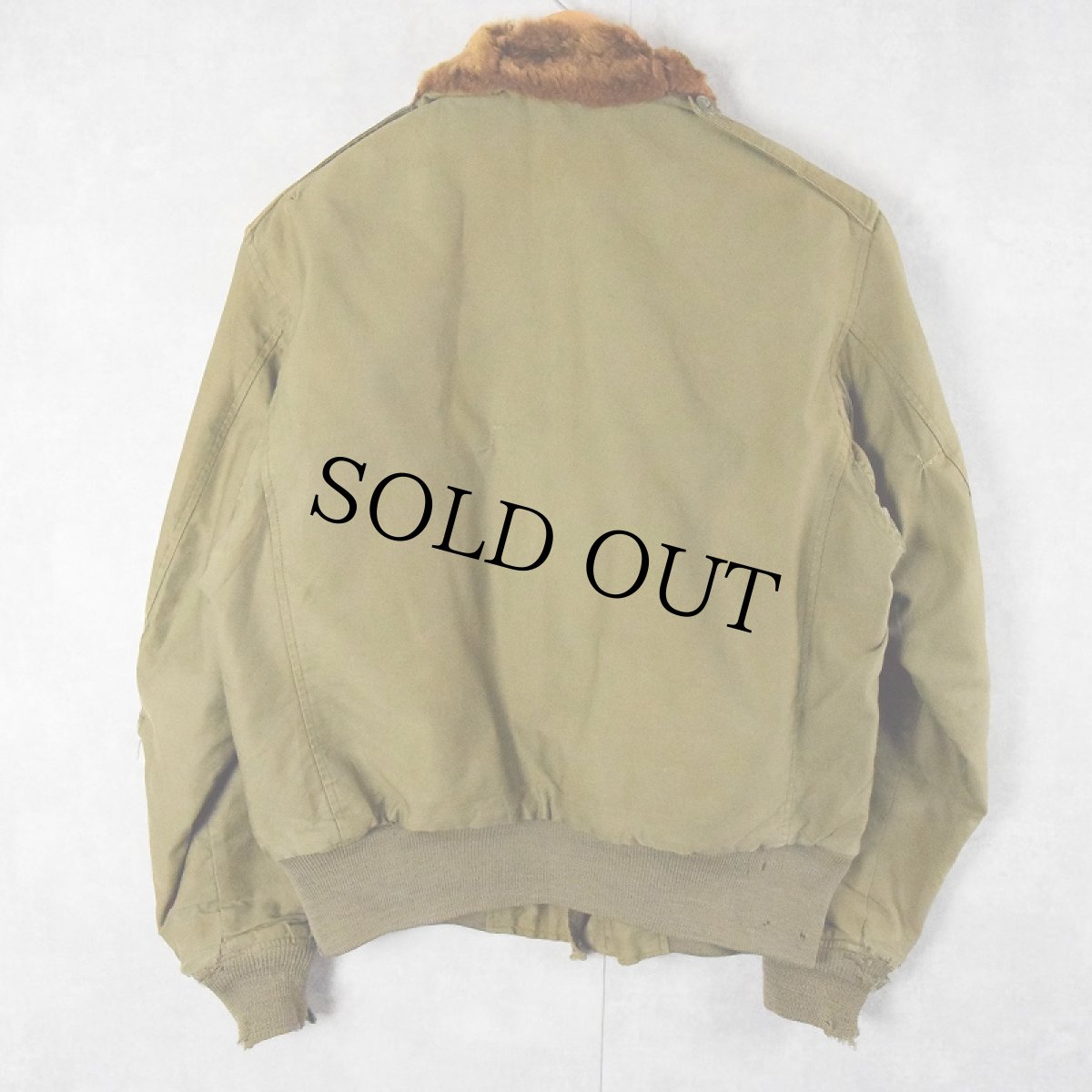 画像2: 40's U.S.ARMY AIR FORCE B-10 フライトジャケット SIZE 38 (2)