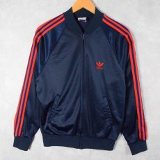 画像1: 80's adidas ATP USA製 トラックジャケット NAVY M (1)