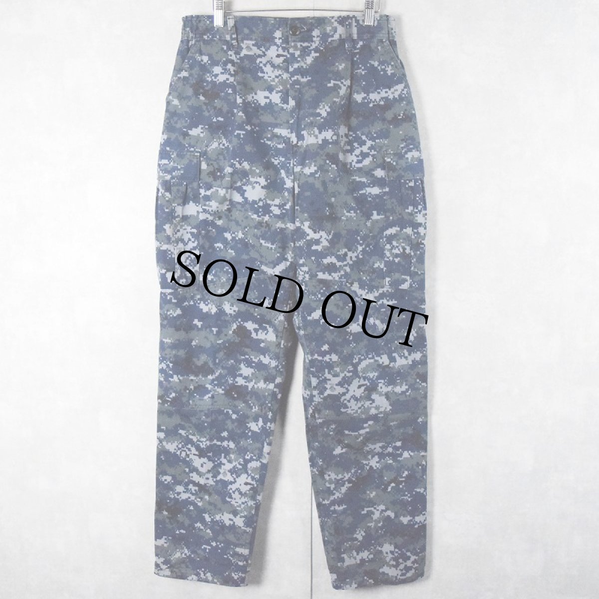 画像1: U.S.NAVY デジカモ カーゴパンツ MEDIUM LONG (1)