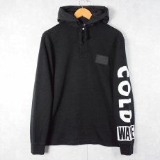 画像1: 【SALE】  POLO Ralph Lauren LIMITED EDITION "POLO SPORT" フード付き レイヤードデザインラガーシャツ  BLACK M (1)