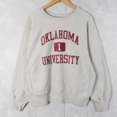 画像1: REVERSE WEAVE TYPE "OKLAHOMA UNIVERSITY" プリントスウェット (1)