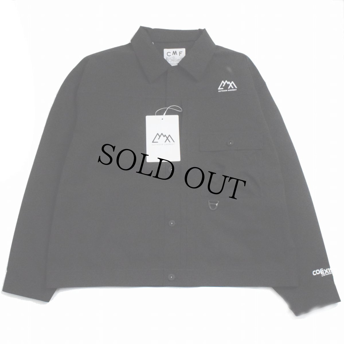 画像1: 【SALE】  COMFY OUTDOOR GARMENT "C506 COEXIST" BLACK 【L】 (1)