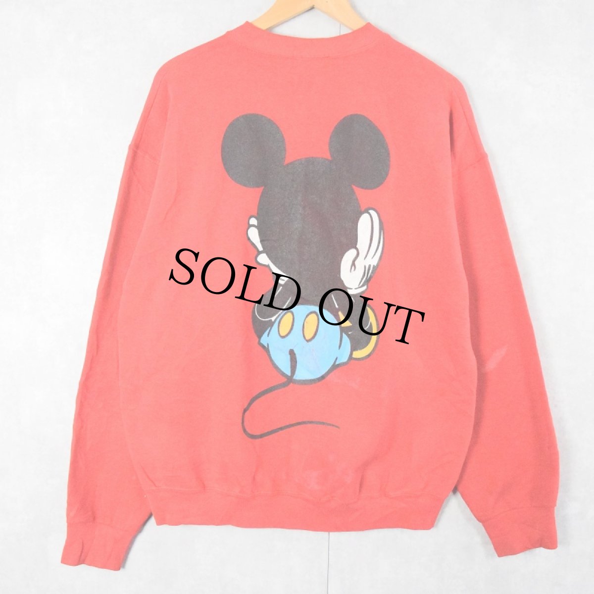 画像2: 90's MICKEY&CO. 青パンミッキー キャラクタープリントスウェット (2)