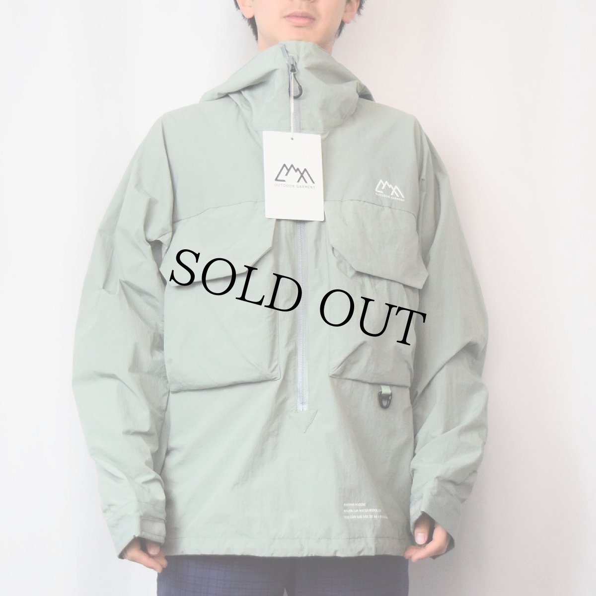 画像2: COMFY OUTDOOR GARMENT "ANORAK HOODIE" L.KHAKI 【L】 (2)