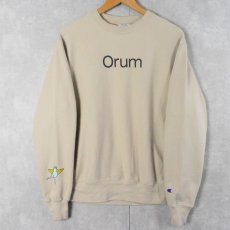 画像1: Champion REVERSE WEAVE "Orum" キャラクタープリントスウェット M (1)