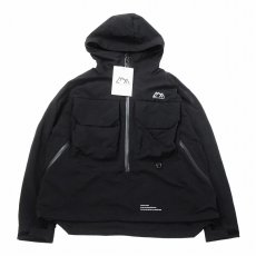 画像1: COMFY OUTDOOR GARMENT "ANORAK HOODIE" BLACK 【L】 (1)