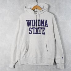 画像1: Chamipon REVERSE WEAVE "WINONA STATE" プリントスウェットフーディー M (1)