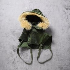 画像1: 60's U.S.NAVY A-1 COYOTE FUR HOOD (1)