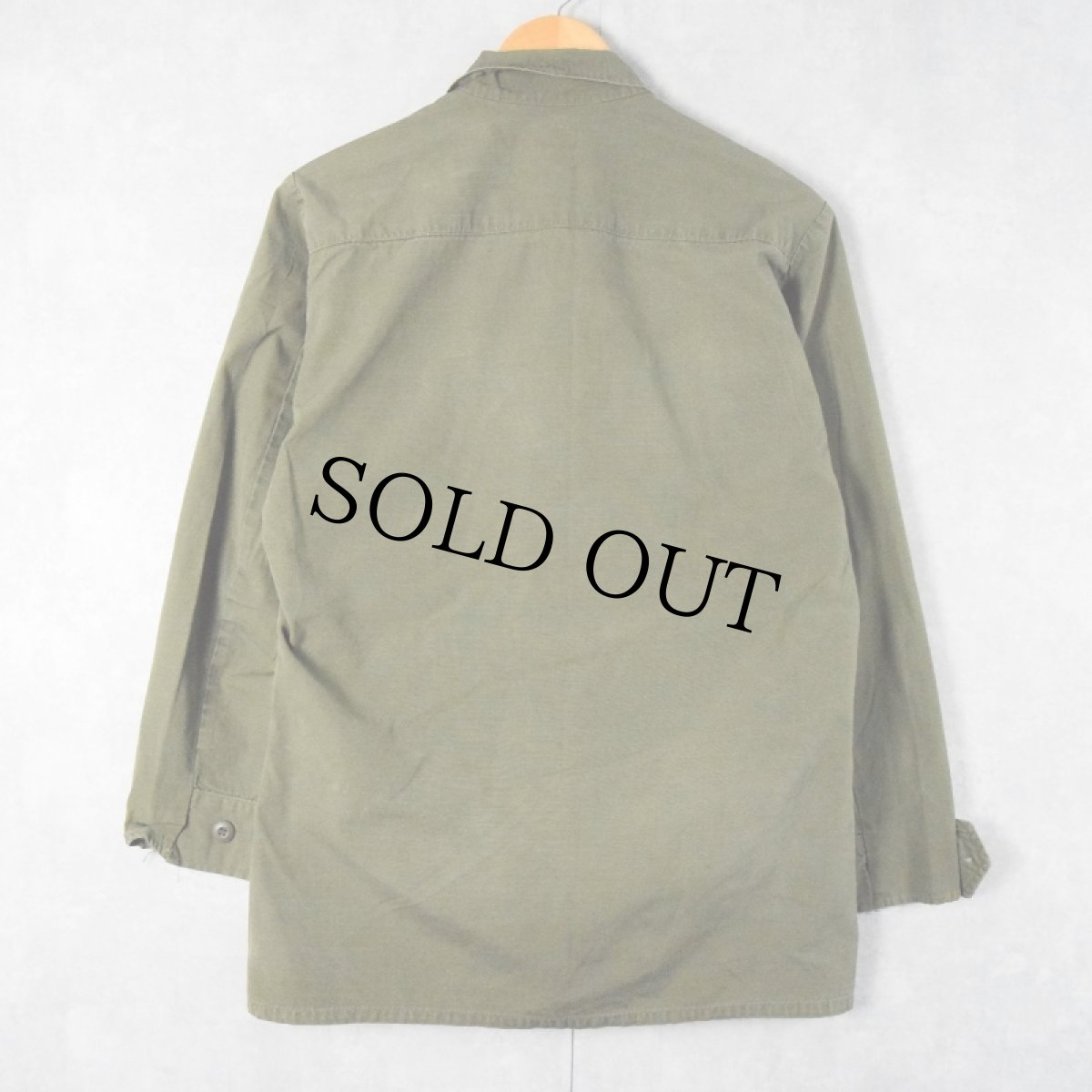 画像2: 70's U.S.AIR FORCE ジャングルファティーグジャケット 5th SMALL-REGULAR (2)