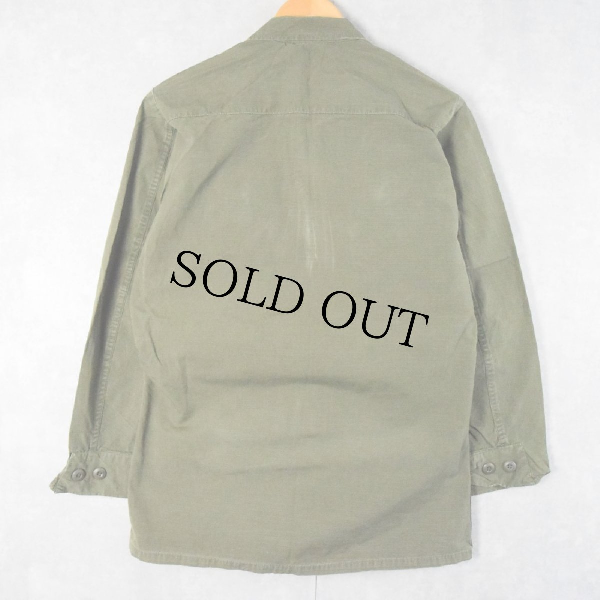 画像2: 60's U.S.AIR FORCE ジャングルファティーグジャケット 4th SMALL-REGULAR (2)