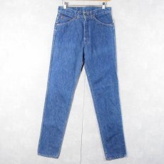 画像2: 80's Levi's 821 デニムパンツ フラッシャー付き W29 (2)