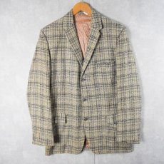 画像1: 〜70's PENNEY'S チェック柄 ツイードテーラードジャケット  (1)